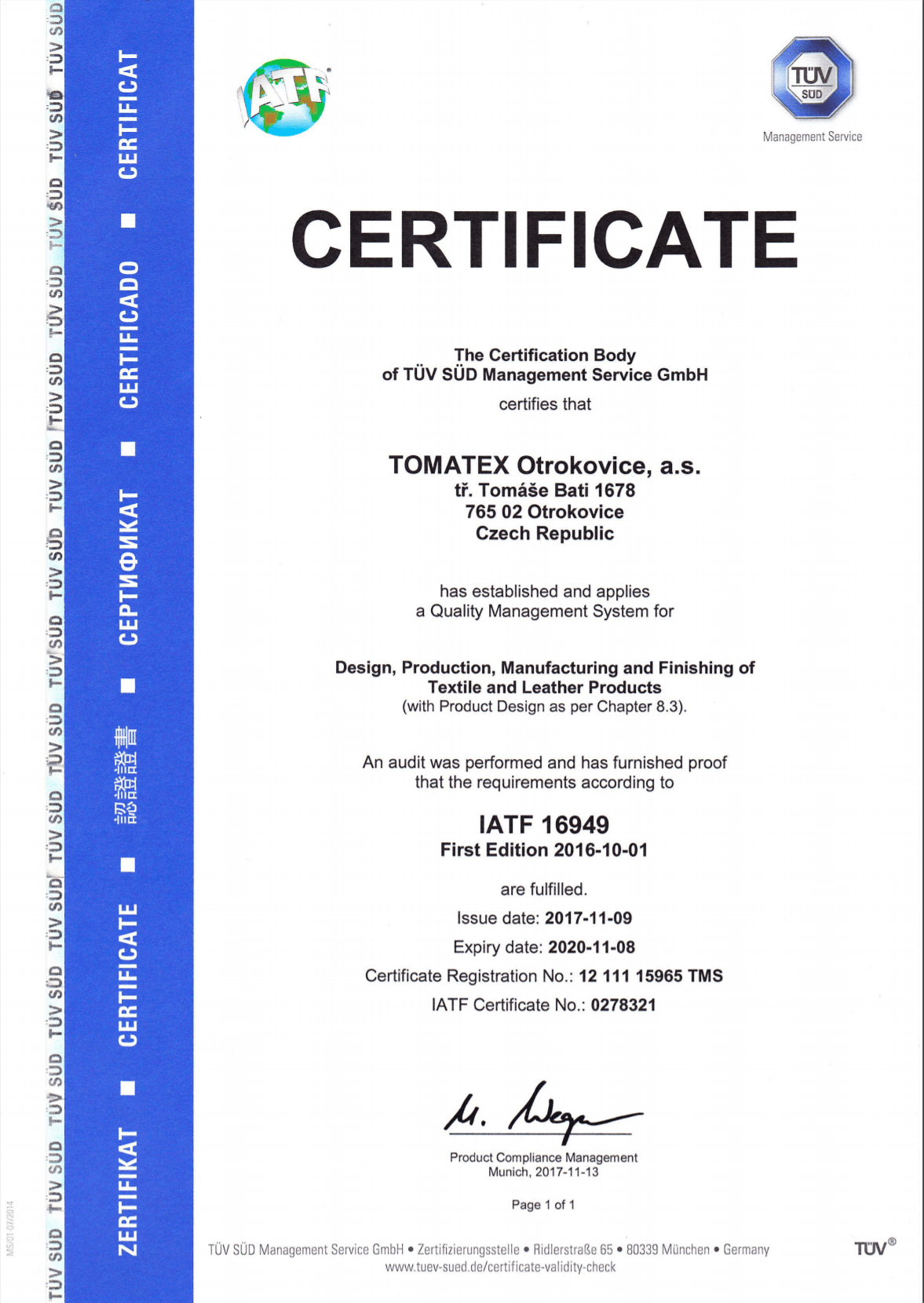 IATF 16949_EN TOMATEX